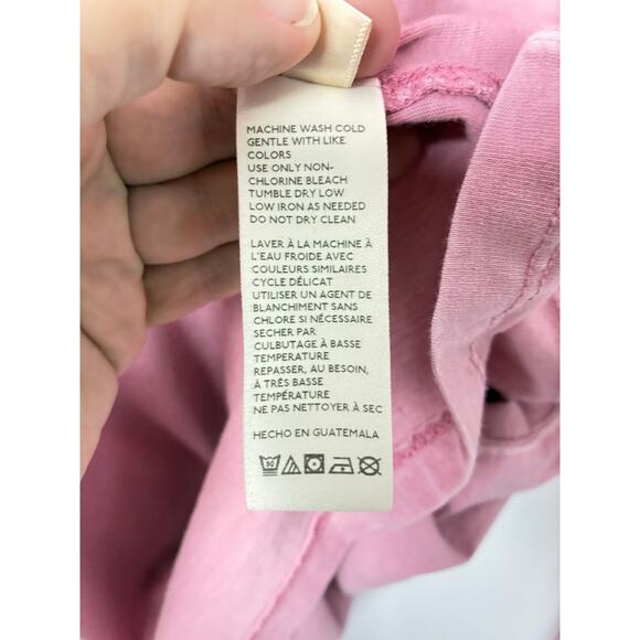 We The Free Be Free Tunic Top Women's XL Pink Oversized Casual Long Sleeve - Picture 4 of 7